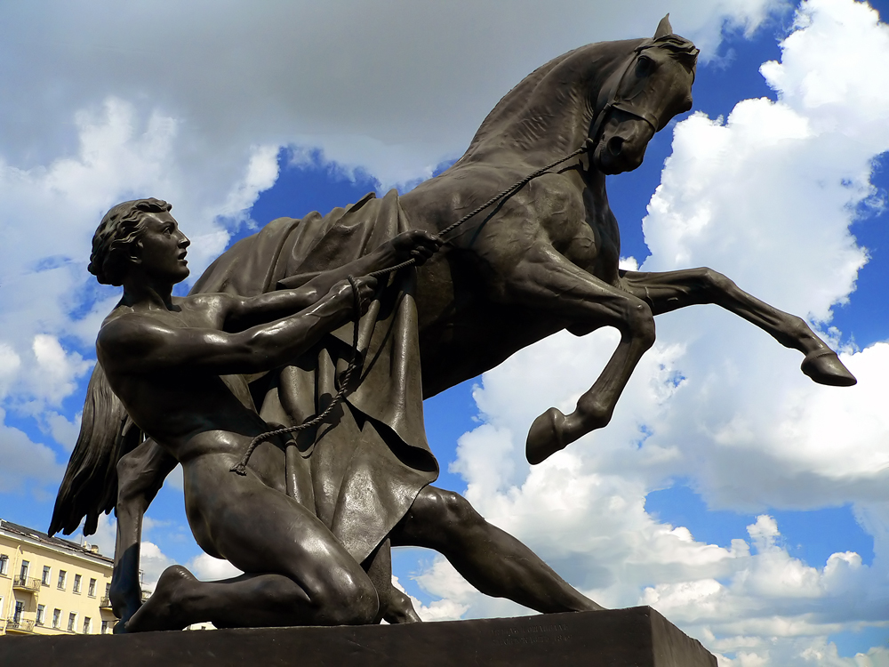 Аничков мост, Санкт-Петербург, Россия, Европа