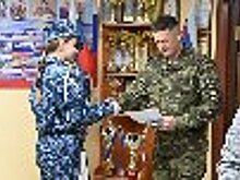 Сотрудники ОСН «Сармат» УФСИН России по Оренбургской области провели урок мужества для воспитанников военно-патриотических объединений