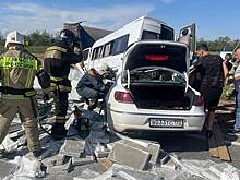 13 человек пострадали в ДТП с маршруткой на российской трассе