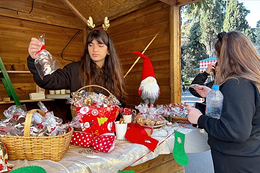 В Грузии оппозиция не смогла заблокировать "новогодние деревни"