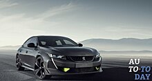 Peugeot показал впечатляющую концепцию 508 Sport Engineered Concept