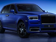 Rolls-Royce отмечает границу между Землей и космосом специальным выпуском Cullinan Blue Shadow