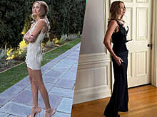 Актриса Марго Робби вышла на публику в мини-платье от дизайнера Виктории Бекхэм