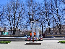 В Обоянском районе Курской области ремонтируют памятники
