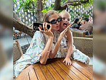 Модель Алеся Кафельникова показала на фото свою маленькую дочку