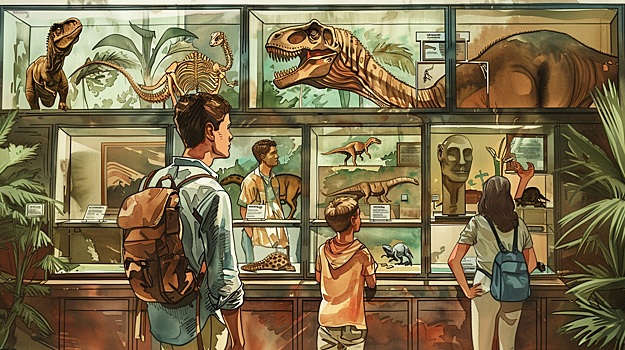 Динозаврами "болело" всё моё поколение: как детская мечта привела в Пушкинский музей