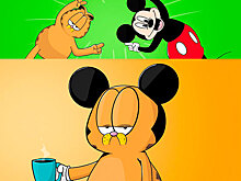 Художник скрестил героев двух разных мультиков и получил совсем новых персонажей