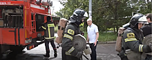 В Красногорске в здании суда провели пожарные учения