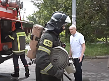 В Красногорске в здании суда провели пожарные учения