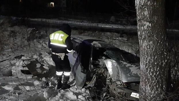 На Среднем Урале 14-летний подросток сел за руль и попал в аварию