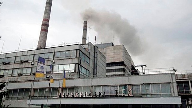 В Винницкой области повреждено оборудование Ладыжинской ТЭС в результате взрывов