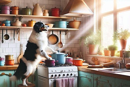 Собака устроила взрыв в квартире в Новосибирске