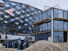 На строительстве ЛДС в Новосибирске заняты более тысячи человек