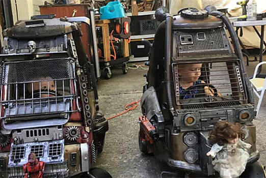 Режиссер превратил машинки своих детей в автомобили из «Безумного Макса»