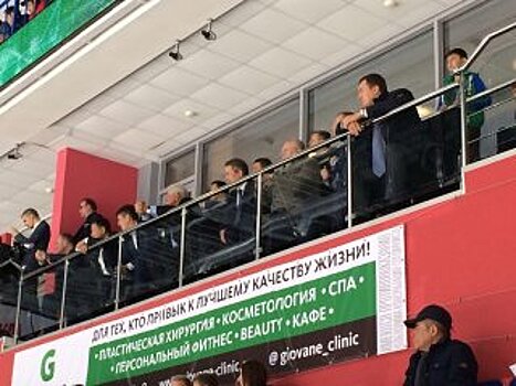 Радий Хабиров и Владимир Жириновский посетили матч «Салавата Юлаева»