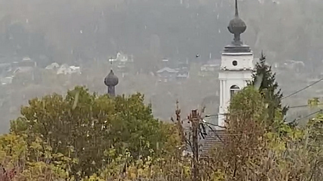 Ночью в Калужской области подморозило