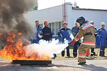 В Самарской области работники химпроизводства продемонстрировали знание основ пожарной безопасности