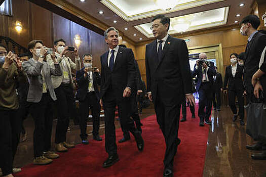 Госсекретарь США Блинкен назвал союз России и Китая главной угрозой миропорядку