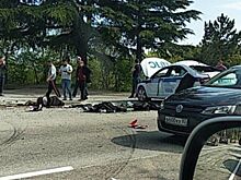 В ДТП на крымской трассе погиб мотоциклист