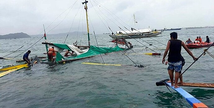 Число погибших при опрокидывании лодок на Филиппинах возросло до 26 человек