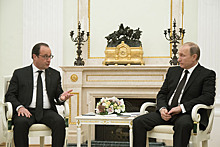 Олланд планирует обсудить с Путиным Сирию на встрече в Берлине