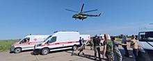 Военная авиация доставила в Омск 17 тяжело раненных пациентов из Луганска