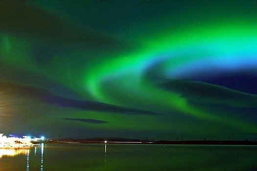 В каких регионах России можно будет увидеть северное сияние в Новый год