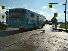 В Гурьевске водитель рейсового автобуса заблокировал выезд из города
