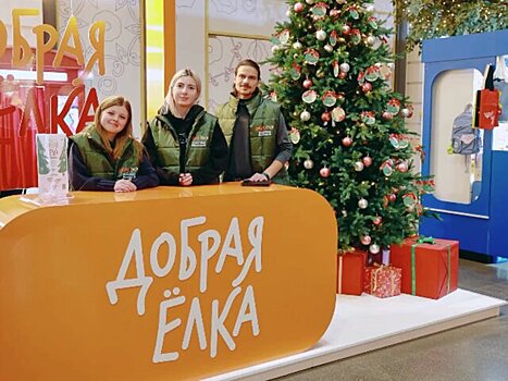 Собянин: акция помощи детям «Добрая ёлка» стартовала в Москве