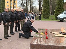 В Словакии зажгли привезенный из Москвы Вечный огонь