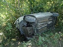 В Пензенской области дорогу не поделили иномарка и автогрейдер