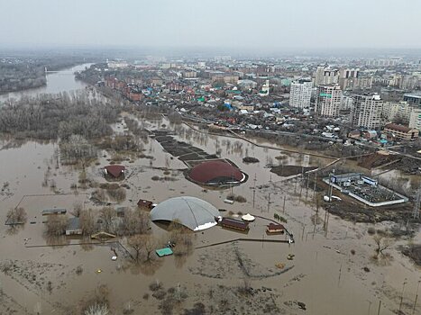 Уровень воды в Урале у Оренбурга поднялся почти на 50 см за ночь