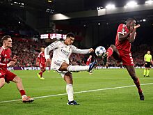 «Ливерпуль» дома обыграл мадридский «Реал» в матче ЛЧ благодаря голу Мак Аллистера