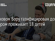 В Сосновом Бору газифицировали дом, в котором проживает 18 детей