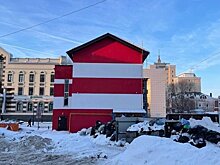 На туристической улице Казани обнаружена площадка, с которой долгое время не вывозится мусор