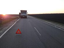 На трассе Глазуновка-Долгое большегруз с прицепом «догнал» Lifan