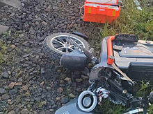 Под Бердском поезд сбил мужчину с электровелосипедом