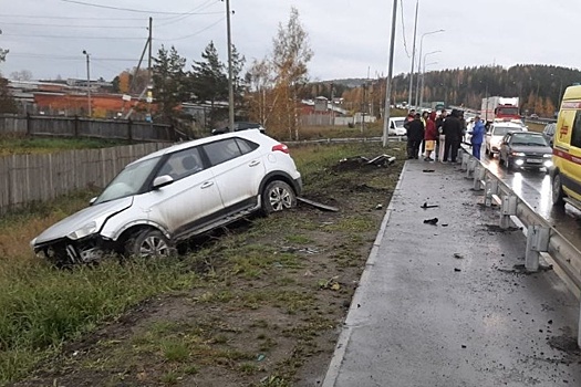 Водитель под Екатеринбургом потерял сознание и насмерть сбил пешехода