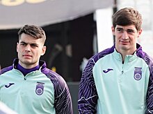 Новички "Уфы" Плиев и Алибеков провели первую тренировку с командой