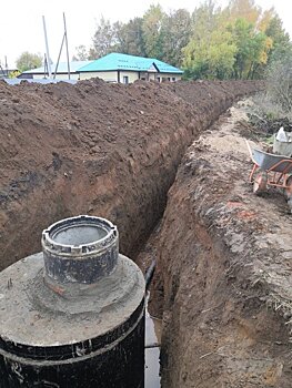 В Ленинской Искре заменили участок водопроводной сети от резервуара до Дома Культуры