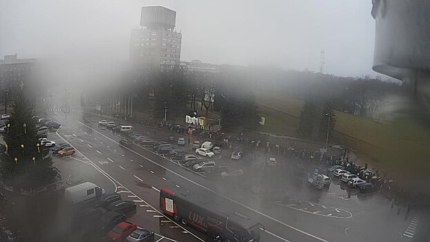 На погранпереходе в Нарве коллапс: сотни людей стоят у КПП