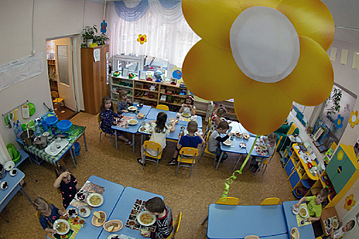 Семь детсадов построят в российском регионе за год