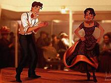 Принцессы и принцы Disney в самых узнаваемых сценах «Титаника»