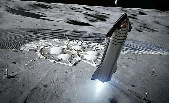 Как лучше всего построить посадочные площадки на Луне?
