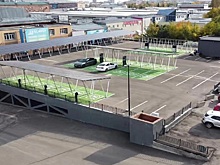 В Красноярске построят парковку с зарядными устройствами для автомобилей