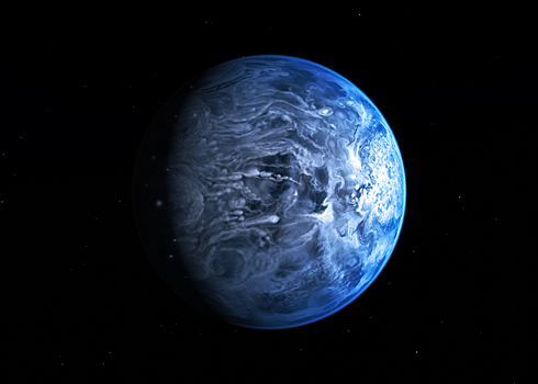 Ad astra: Голубая планета с дождями из расплавленного стекла