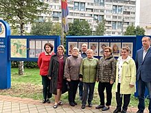 В Старом Крюково обновили Доску почета