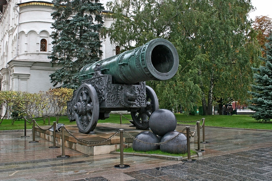Царь-пушка, Москва, Россия, Европа