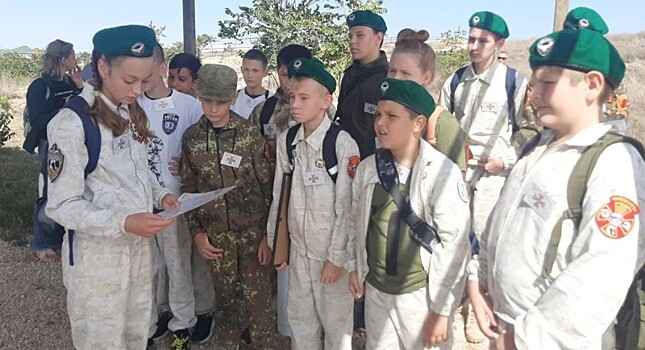 Юные рукопашники Севастополя приняли участие в квесте «Вектор мужества»