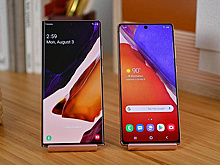 В России начинаются продажи флагманов Samsung Galaxy Note 20